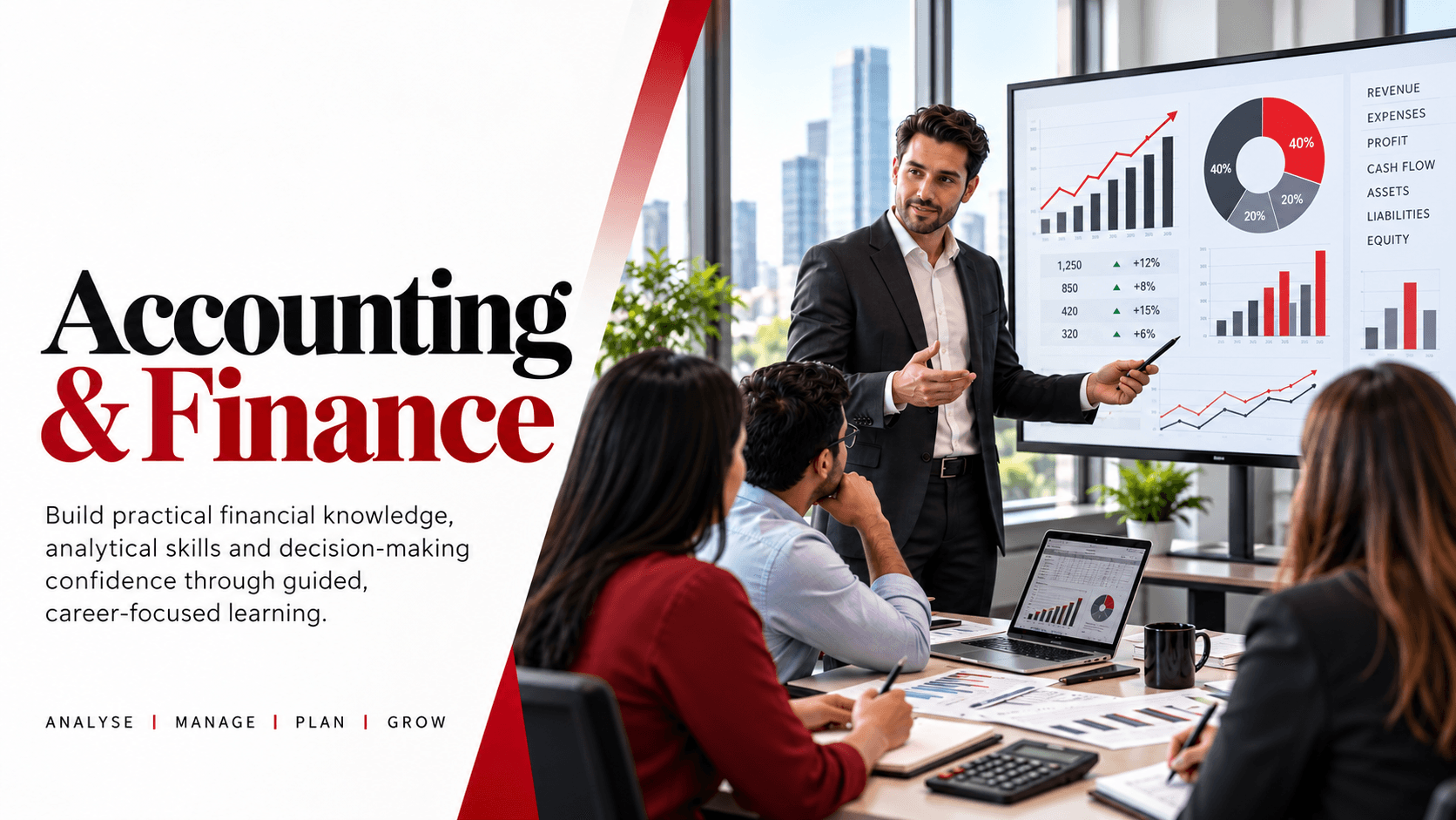 Learn finance, lead the future